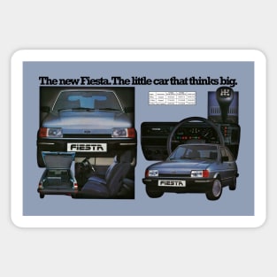 FORD FIESTA - advert Sticker